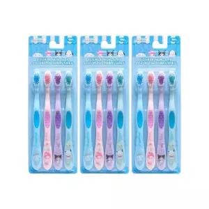 [하프클럽/알티피아]릴팡 산리오 더블 논슬립 컬러 어린이 칫솔 4P x 3개