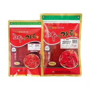 [청양농협] 국내산정품 청양 고춧가루 매운맛500g + 진짜매워300g