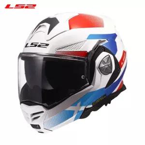 LS2 FF901 ADVANT X 어드밴트 X NOVA WHITE BLUE RED 시스템 오토바이 헬멧 플립업