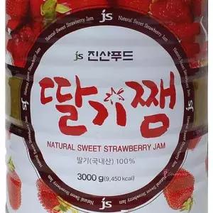 딸기잼 3Kg 업소용 대용량 진산푸드 딸기쨈 토핑용 스트로베리 식자재abc793