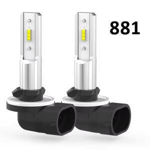 2x 캔버스 H8 H11 H16JP 9006 HB4 H27W/1 LED 안개등 기아 카렌스 시드 세라토 피칸토 리오 소렌토 쏘울 스