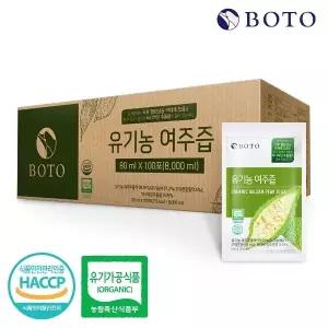 [보뚜] 유기농 여주즙 실속형 80ml 100포 / 실속형 대용량14460501588821
