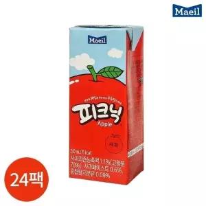 CL 매일 피크닉 사과 200ml x 24팩
