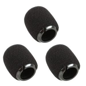 Shure Beta98H/C MX412 418 악기 구즈넥 마이크 용 3개/몫 플라스틱 스냅 폼 커버 윈드 스크린 스폰지