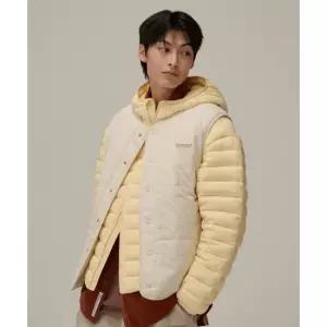 커버낫 CO2403JK2 케이투8EC 여성 패딩베스트 다운 플리스 리버서블 퀼팅 베스트 에크루 4322655
