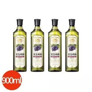 해표 포도씨유 900ml x 4개 (31027669)