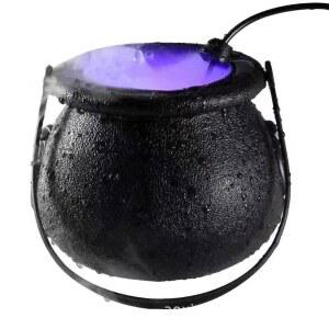 할로윈 마녀 냄비 주전자 단일 블랙 플매트 가마솥 메이커 변경 7X4 8CM
