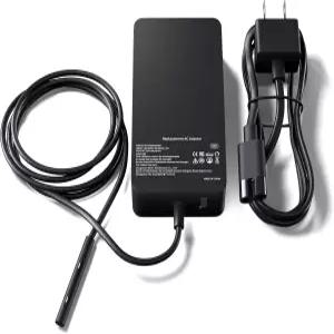 65W 서피스 프로 충전기 Microsoft Surface 0 9 8 7 6 5 4 3 X Windows Laptop 2 Go Book 교체 태블릿 전원