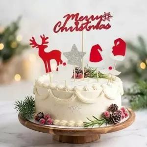 졸업 생일 케이크토퍼 남자아이 크리스마스 장식