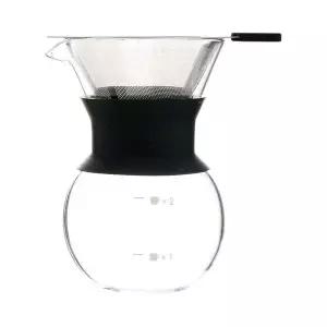 [셀러에이드]카페 필터 드립서버 세트 (300ml 실리콘커버)
