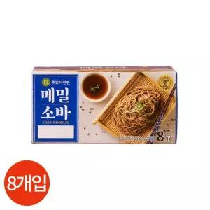 이가자연면 메밀소바 136.5g x 8개