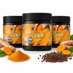 HACCP인증 강황환 300g X 3개 (6~7개월) 울금 커큐민 간편 건강환