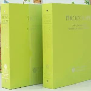 Color Album Ver.3 대용량 사진앨범 접착 포켓 LIME