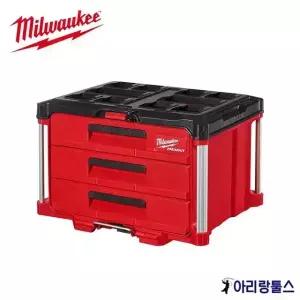 밀워키 48-22-8443 팩아웃 3단 서랍장 툴박스 공구함 서랍형 보관 수납장