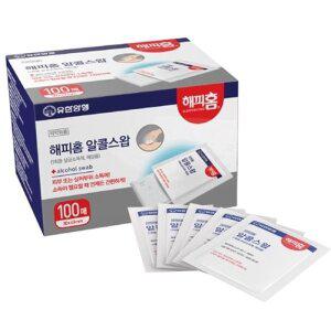 [기타][유한양행] 해피홈 알콜스왑 100매