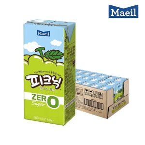 [매일우유]매일 피크닉제로 청포도 200ml 24팩