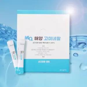 엠큐 해양 고미네랄 스틱 (31포 / 1개) 휴대용 편리 소금 꽃 눈 구운 천일염 미네랄 해양심층수 저나트륨 저염