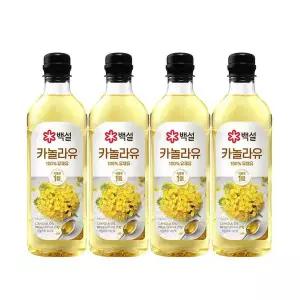 [CJ제일제당][CJ]백설 카놀라유 900ml x4개[34977494]