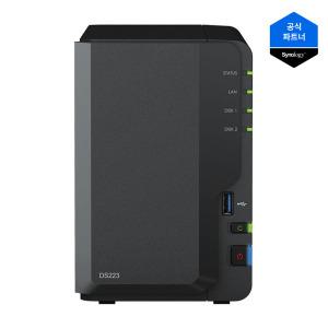 시놀로지 DS223/ [4TB]4TBX1(초기 및 모든설정 무료원격지원)씨게이트 아이언울프 NAS HDD장착/공식인증점/