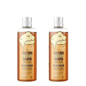 미친스킨 맥주효모 샴푸 300ml 2개