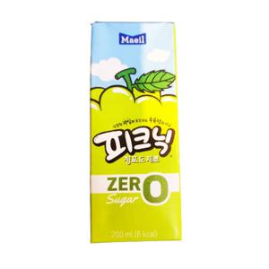 매일유업 피크닉 제로 청포도 200ml 24개