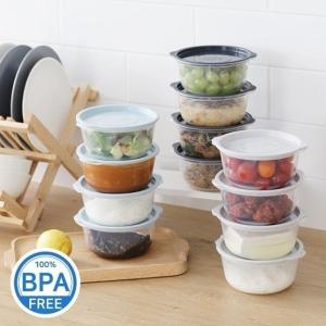 밑반찬 4EA 650ml 모던쿡 냉동밥 전자렌지용 보관용기 용기 안전인증 전자레인지 밥통