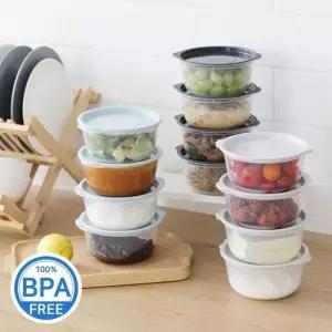 밑반찬 4EA 650ml 모던쿡 냉동밥 전자렌지용 보관용기 용기 안전인증 전자레인지 밥통