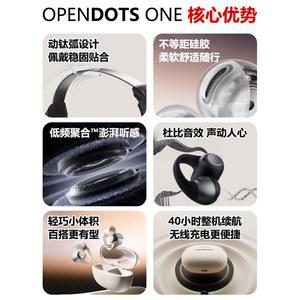 샥즈 Shokz 티타늄링 오픈런 이어폰 ONE 골전도 블루투스 이어링 OpenDots E310