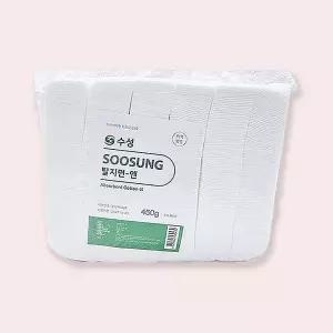 수성 탈지면엔 깍두기솜(4x4cm) 450g 비멸균거즈 가아제 의료 병원 상처 환부 드레싱
