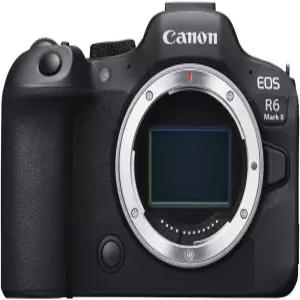 캐논 EOS R6 마크 II 미러리스 사진 비디오 카메라 24.2 카메라(바디 블랙 및 센서 풀프레임 CMOS 메가픽셀