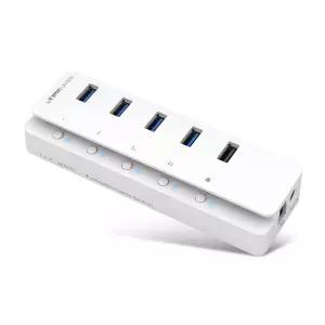 IPTIME UH505 5포트 USB허브 개별스위치