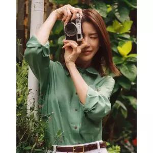 [올리비아로렌]컬러풀 린넨 셔츠_VOCNL5M4221