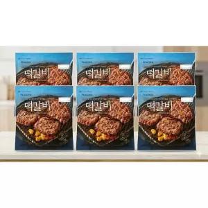 이마트 피코크 육즙가득 수제풍 떡갈비 도톰한 냉동 고기반찬 아이들 도시락 450g 6팩