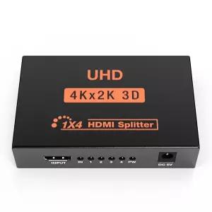 4분배 UHD HDMI 4포트 모니터 분배기 멀티 영상 빔프로젝트 HDMI스플릿터 서치