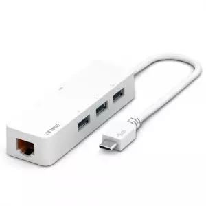 EFM ipTIME U1003C 기가랜 어댑터 + USB 3.0 허브