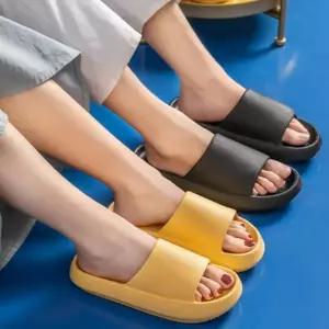 무소음 슬리퍼 두꺼운 층간소음 논슬립 푹신한 거실화 사무실 물빠짐 미끄럼 폭신한 편안한 방지 주방 방수