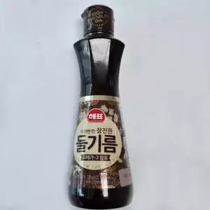 해표 참진한 들기름 320ml 2개