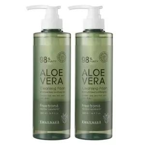 기초케어 과일나라알로에 대용량 클렌징폼 500ml 2개150ml