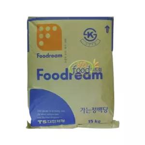 푸드림 대용량 업소용 카페용 분말 봉지 디져트 설탕 가는 정백당 백설탕 15kg 1개