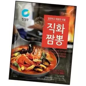 청정원 정통 직화짬뽕 분말 1kg 4617028