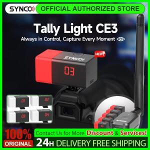 Synco CE3 무선 탈리 라이트 신호등 (카메라 방송 스위처 라이브 스트리밍 송신기용, 배터리 램프 포함)