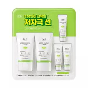 Dr.G 그린 마일드 업 선크림 50ml x 2+ 10ml x 3