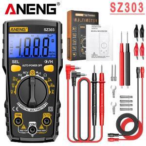 스마트 디지털 멀티미터 테스터 ANENG SZ303 전문 AC/DC 데이터 저장 고정밀 감지기