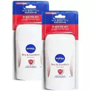 니베아 데오드란트 스틱 드라이 앤 콤포트 50ml x 2개