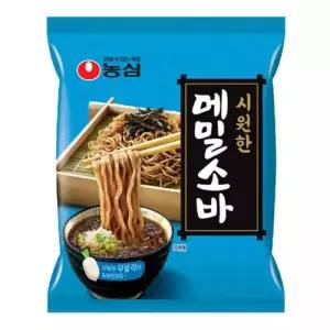농심 메밀 소바 127g, 20개