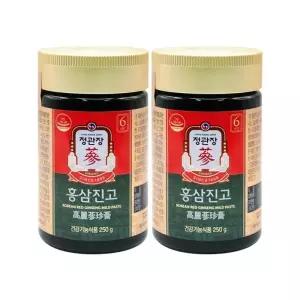 [쇼핑백포함] 정관장 홍삼진고 250g 2개 / WJ [유통기한 27년 12월]