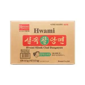 화미 실속 찰당면 14kg