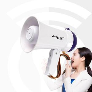 접이식 녹음기능 스트랩 손잡이 150mm 미니 메가폰