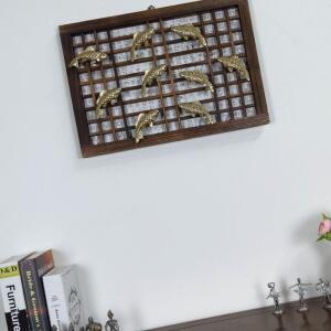 황동 거실액자 돈들어오는 앤틱 인테리어 구어도 까페 관공서액자 고급 벽장식 액자 고급선물액자