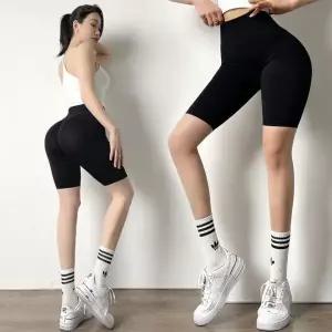 [하프클럽/]힙업셔링5부레깅스 바이커쇼츠 몸매보정 하이웨스트